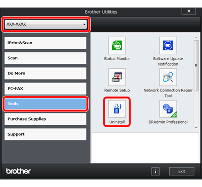 brother control center software download